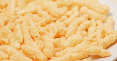 Sarı mısır sopa yığını