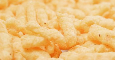 Sarı mısır sopa yığını