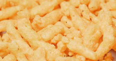 Sarı mısır sopa yığını