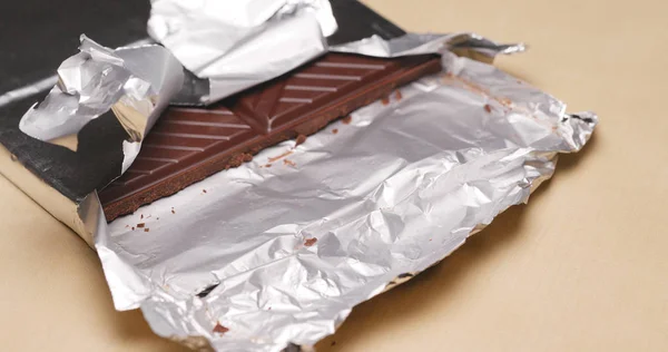 Батончик Темного Шоколада — стоковое фото