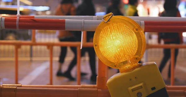Road Construction Varningslampa — Stockfoto