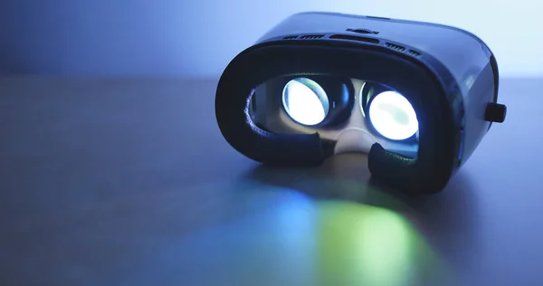 Virtuele Realiteit Apparaat Afspelen Van Film Binnen — Stockfoto