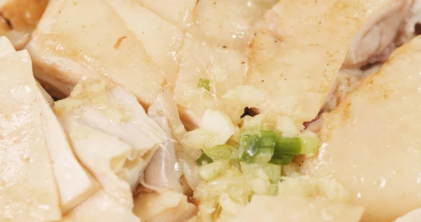 Tavuk Haşlanmış Çince Yakın Çekim — Stok fotoğraf