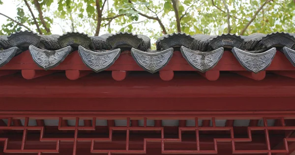 Chinese Pavilion Roof Tile — Stock Photo, Image