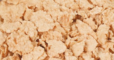 Mısır gevreği yığını kapat arka plan