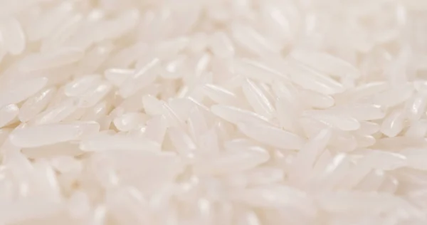 Ungekochter Weißer Reis Hintergrund — Stockfoto