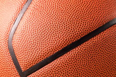 Basketbol turuncu deri doku