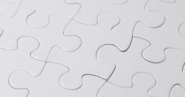 Beyaz bulmaca yakın çekim 