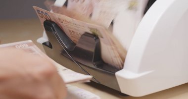 Banknot bill çekme sayma 