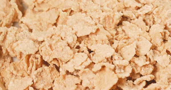 Cornflake Getreide Haufen Großaufnahme — Stockfoto