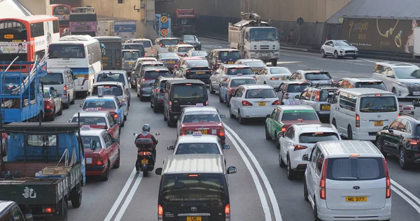 Hung Hom Hongkong Januari 2018 Cross Harbour Tunnel — Stockfoto