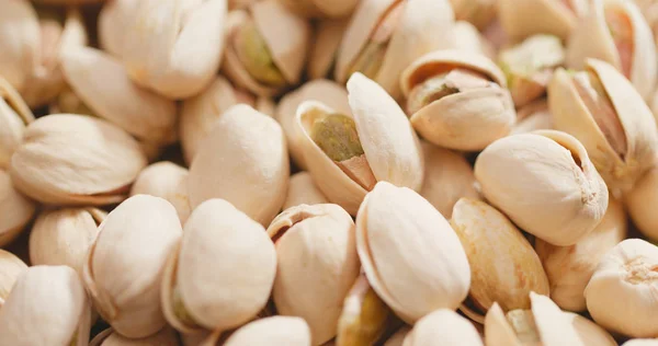 Stack Roasted Pistachios Close — Stock Photo, Image