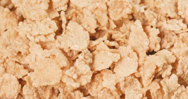 Mısır gevreği grup kapatın arka plan 