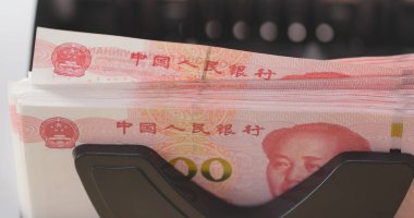 Para makinesi sayma Rmb sayısını hesaplamak