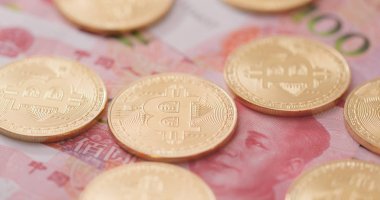 Bitcoins Rmb, Çin banknotlar üzerinde