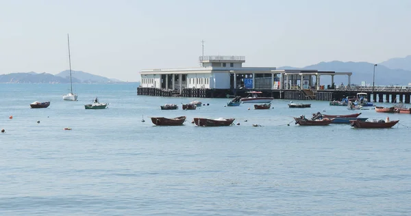 Lamma Island Hong Kong January 2017 Pier Lamma Island — Stock Photo, Image