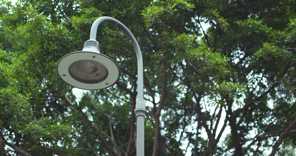 Straat Lamp Buiten Park — Stockfoto