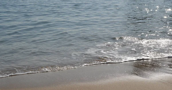 Sandstrand Und Felsenküste — Stockfoto