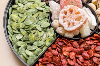 Ay yeni yıl Çince aperatif tepsisi