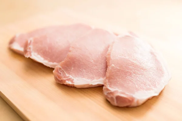 Raw Fresh Pork Meat — Stock Photo, Image