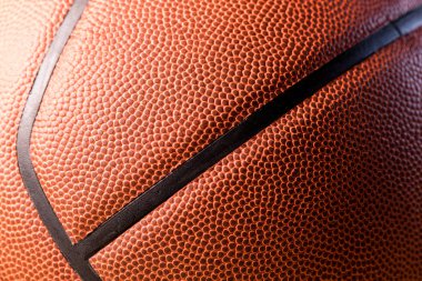 Turuncu basketbol cilt dokusunu 