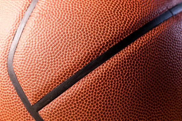 オレンジ バスケット ボール肌の質感 — ストック写真
