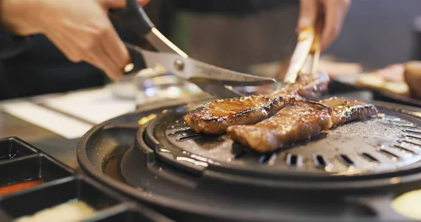 Barbacoa Estilo Coreano Restaurante —  Fotos de Stock