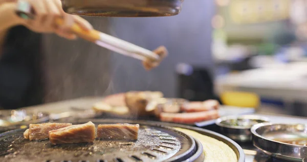 บาร วเกาหล ในร านอาหารใกล — ภาพถ่ายสต็อก