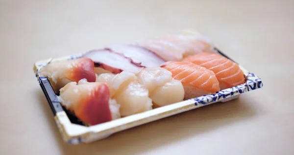 Odnést Sushi Detailní Záběr — Stock fotografie