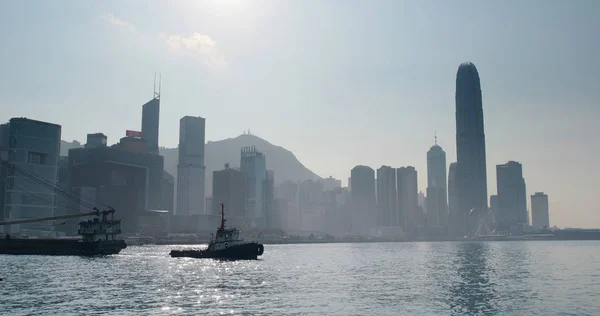 Victoria Harbour Hong Kong März 2018 Hong Kong City — Stockfoto