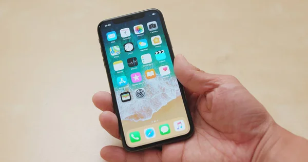 2018 Iphonex에 — 스톡 사진