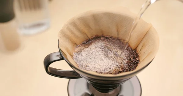 Making Drip Coffee Home — Stock Photo, Image