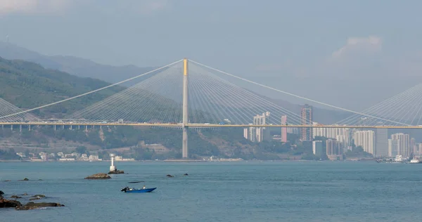 Wan Hongkong Duben 2018 Ting Most Hong Kongu — Stock fotografie