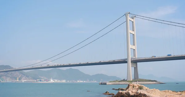 Wan Hong Kong Abril 2018 Tsing Bridge — Foto de Stock