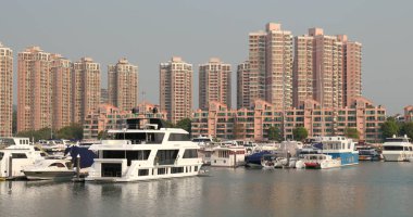 Tuen Mun, Hong Kong - 22 Mart, 2018: tekne gemisi Hong Kong 