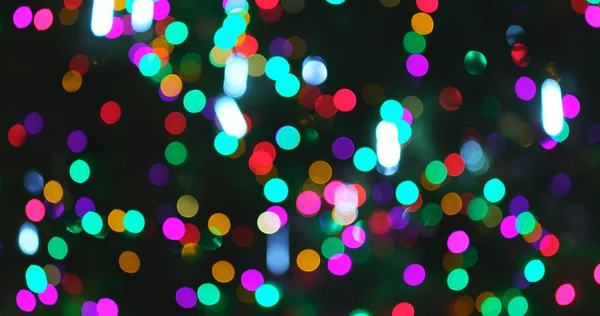 Bokeh Der Lichtdekoration Für Weihnachten — Stockfoto