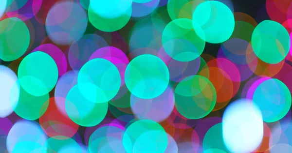 Bokeh Decoração Leve Para Natal — Fotografia de Stock