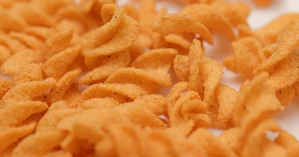 Pea Cracker Chipsy Bliska — Zdjęcie stockowe