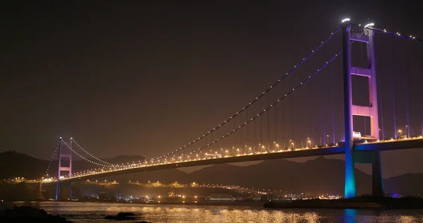 Wan Hong Kong April 2018 Tsing Bridge Hong Kong — Stock Photo, Image