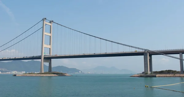 Wan Hong Kong Abril 2018 Puente Tsing Hong Kong — Foto de Stock