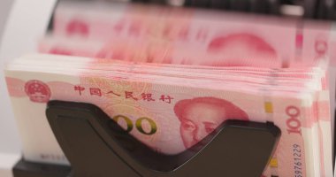 Rmb sayılması için sayma makinesi