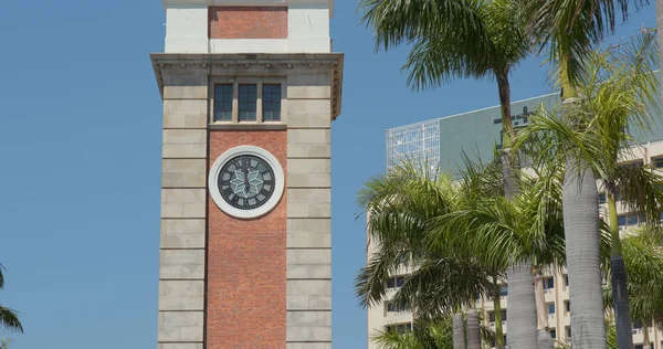 Tsim Sha Tsui Hong Kong March 2018 Hong Kong Clock — Stock Photo, Image