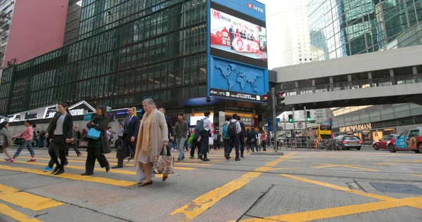 센트럴 2018 People 거리에서 — 스톡 사진