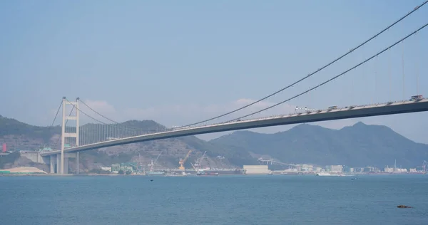 Wan Hong Kong April 2018 Tsing Bridge — Stockfoto