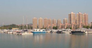 Tuen Mun, Hong Kong - 22 Mart, 2018: Honag Kong Cruise 