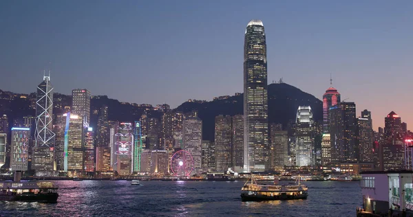 Tsim Sha Tsui Hongkong Březen 2018 Hong Kong Při Západu — Stock fotografie
