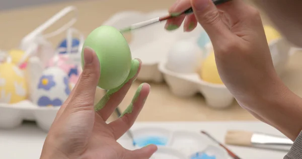 Painting Egg Easter Holiday — Stock Photo, Image