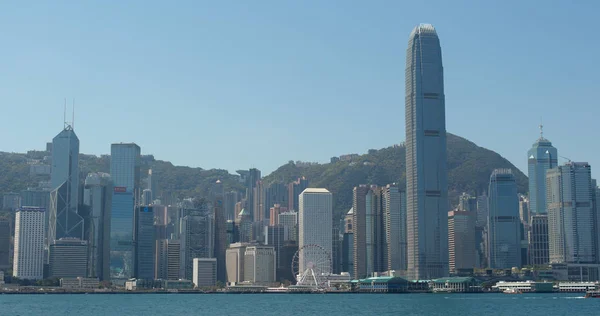 Гавань Вікторія Гонконг Березня 2018 Гонконг Краєвид — стокове фото