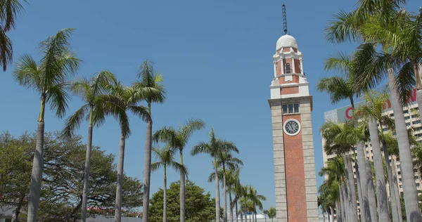 Tsim Sha Tsui Hong Kong March 2018 Hong Kong Clock — Stock Photo, Image