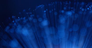 Fiber optik ışık arka plan